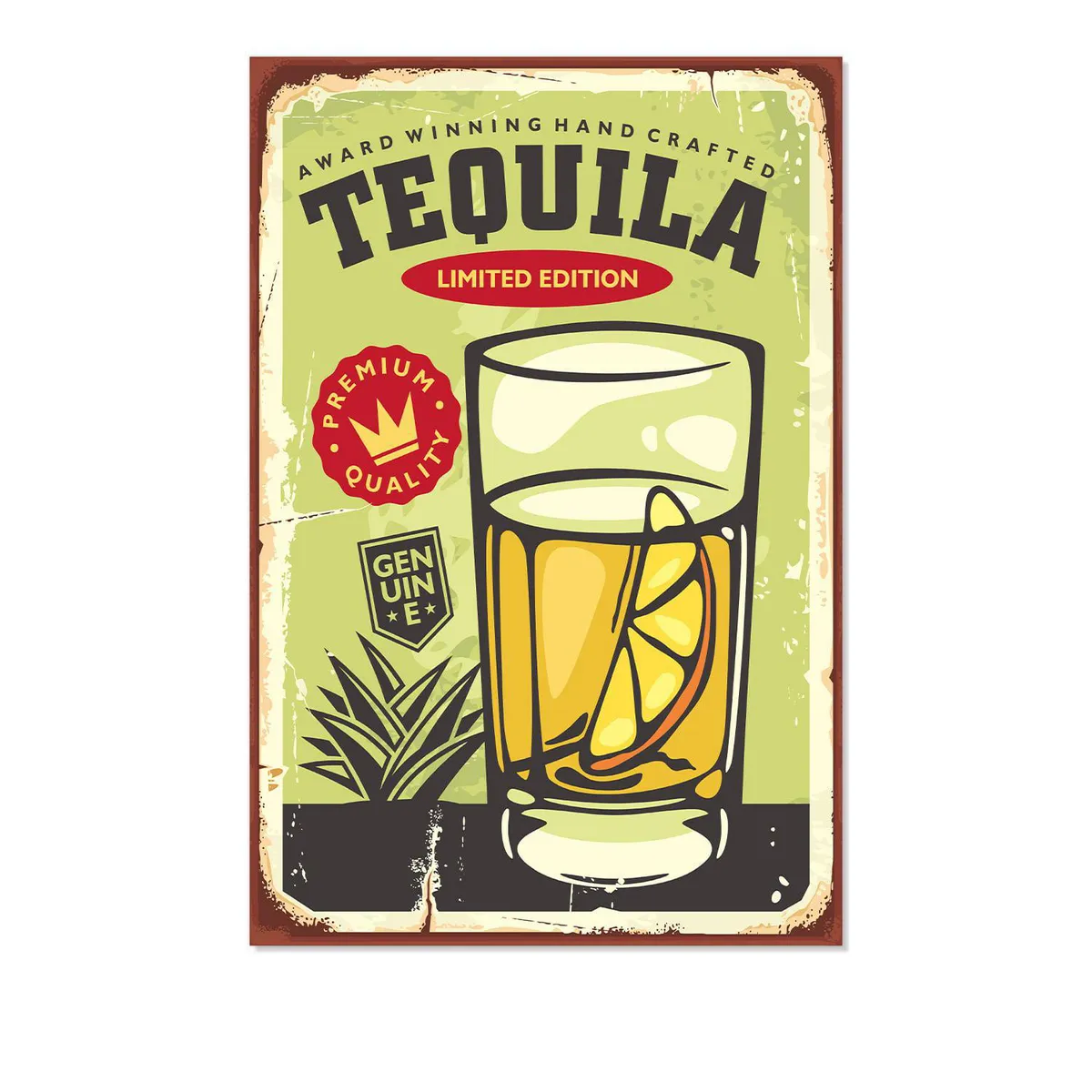 JUST HOME COLLECTION - Lamina Tequila 20x30 cm