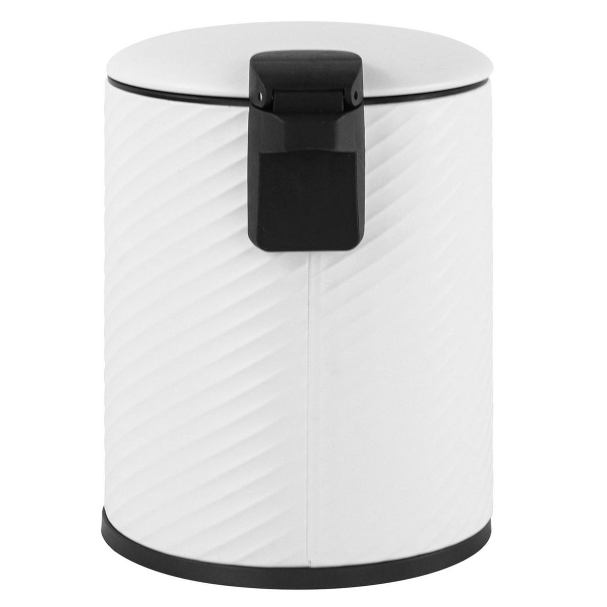 JUST HOME COLLECTION - Papelero 5 Litros Metal Blanco