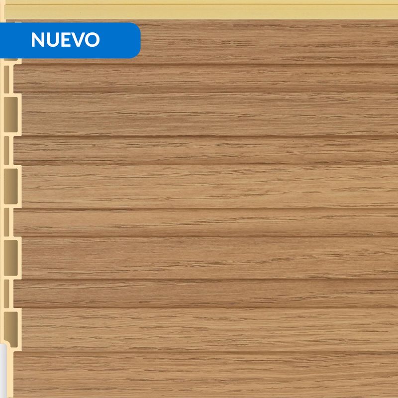 HOLZTEK - Wall Panel Wpc 16x240 cm Café Claro 0.39 m2