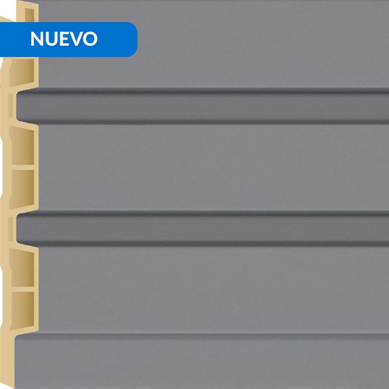  - Wall Panel Wpc 12x240 cm Taupe 0.28 m2