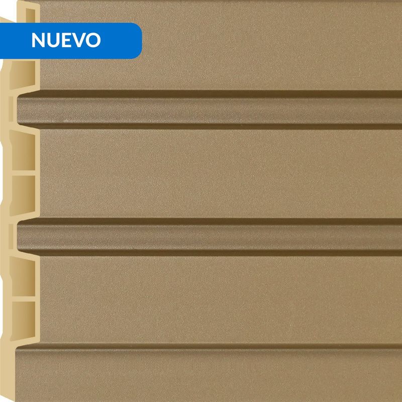 HOLZTEK - Wall Panel Wpc 12x240 cm Dorado 0.28 m2