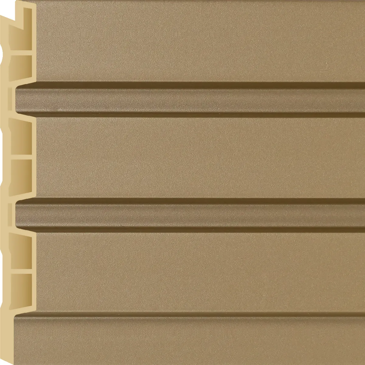 HOLZTEK - Wall Panel Wpc 12x240 cm Dorado 0.28 m2