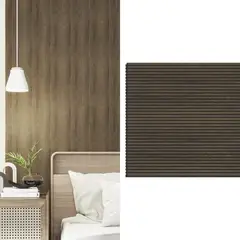 HOLZTEK - Panel Micro 30x240 cm Café Oscuro 0.72 m2