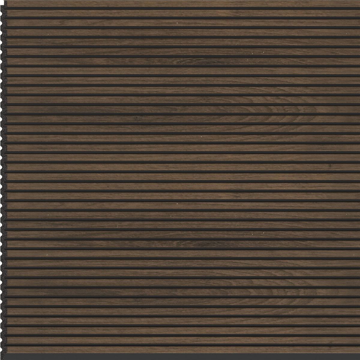 HOLZTEK - Panel Micro 30x240 cm Café Oscuro 0.72 m2