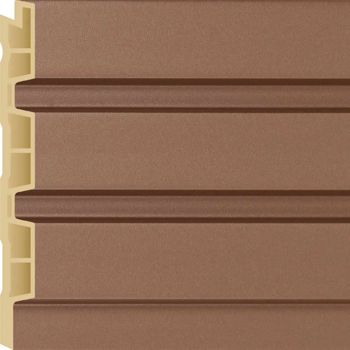 HOLZTEK - Wall Panel Wpc 12x240 cm Cobre 0.28 m2