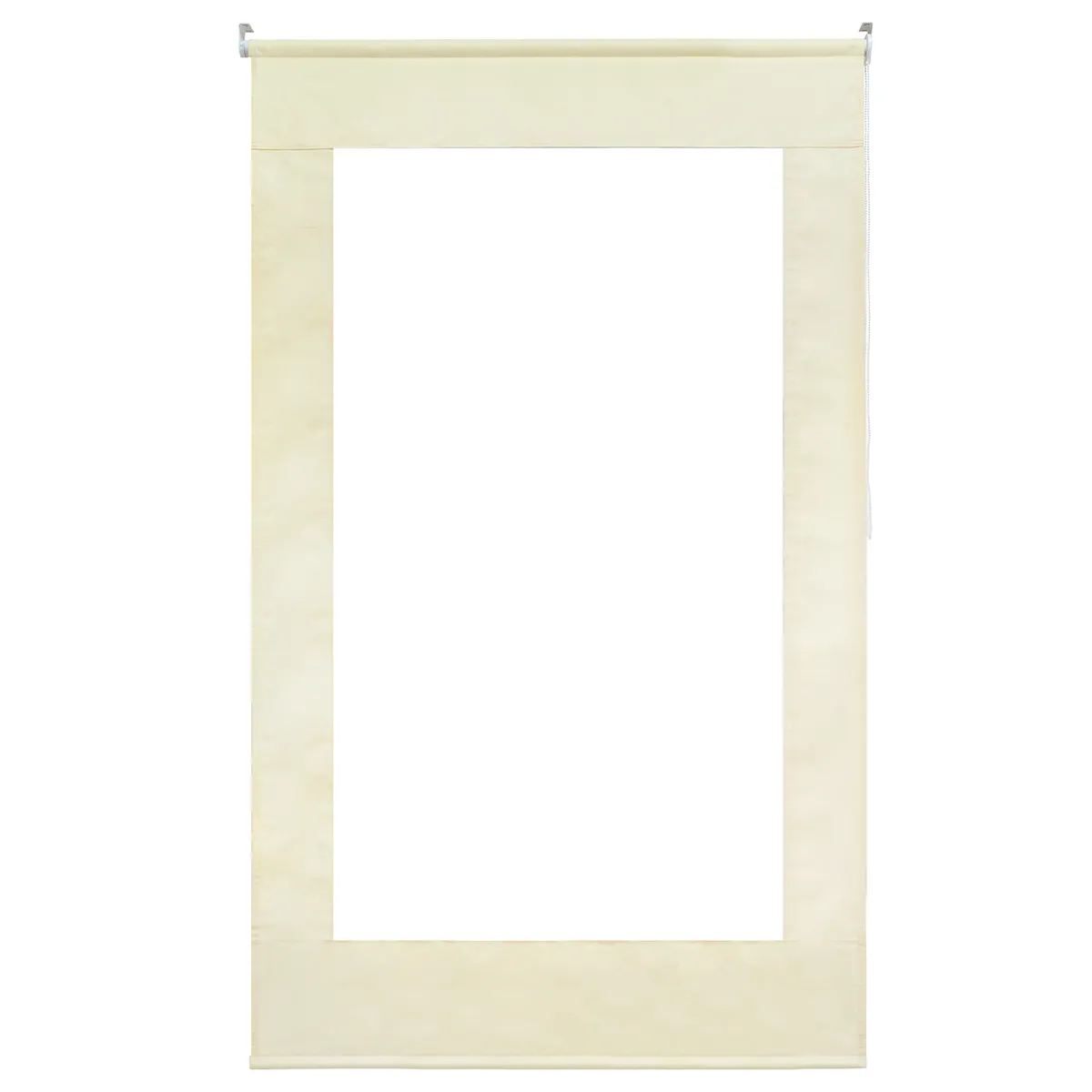 JUST HOME COLLECTION - Cierre terraza pvc blanco 1,5x2,5 m