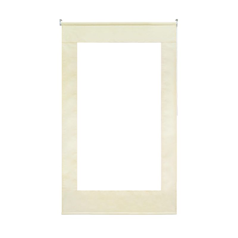 JUST HOME COLLECTION - Cierre terraza pvc blanco 1,5x2,5 m
