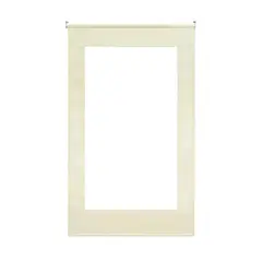 JUST HOME COLLECTION - Cierre terraza pvc blanco 1,5x2,5 m