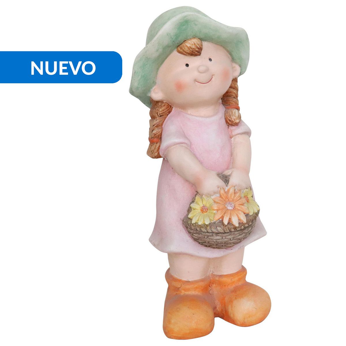 JUST HOME COLLECTION - Figura de Niña Moderna 41,5 cm