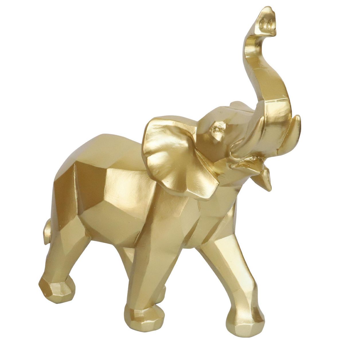JUST HOME COLLECTION - Figura Elefante Dorado 30x14 cm