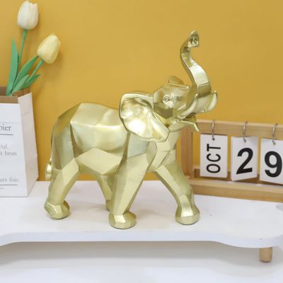 Imagen 2 del producto Figura Elefante Dorado 30x14 cm