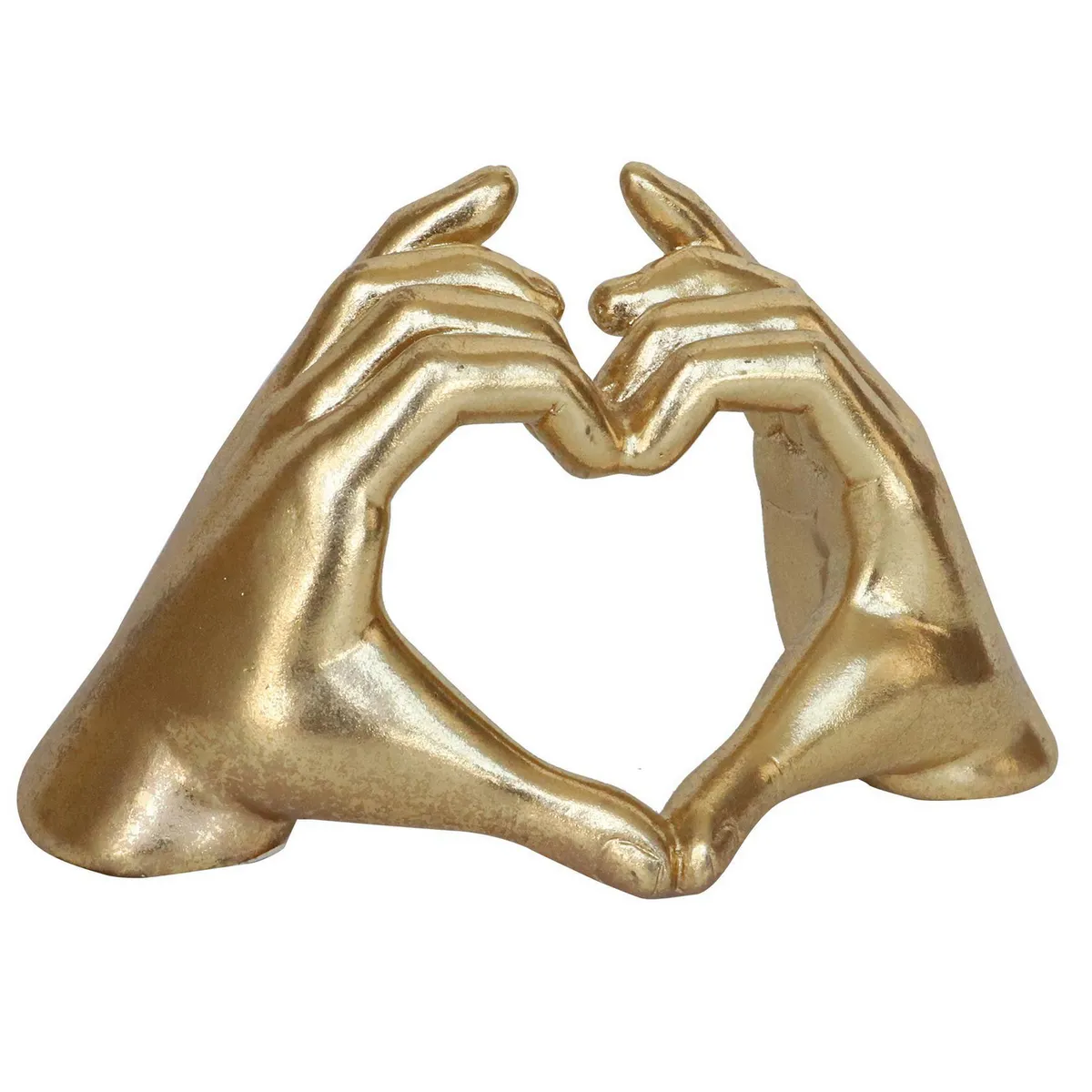 JUST HOME COLLECTION - Figura manos de corazon 8,5 cm