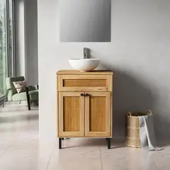 SENSI DACQUA - Mueble con Lavamanos Etna Madera 60x82.5x46 cm