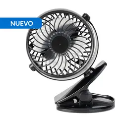 RECCO - Ventilador Recargable Usb con Clip