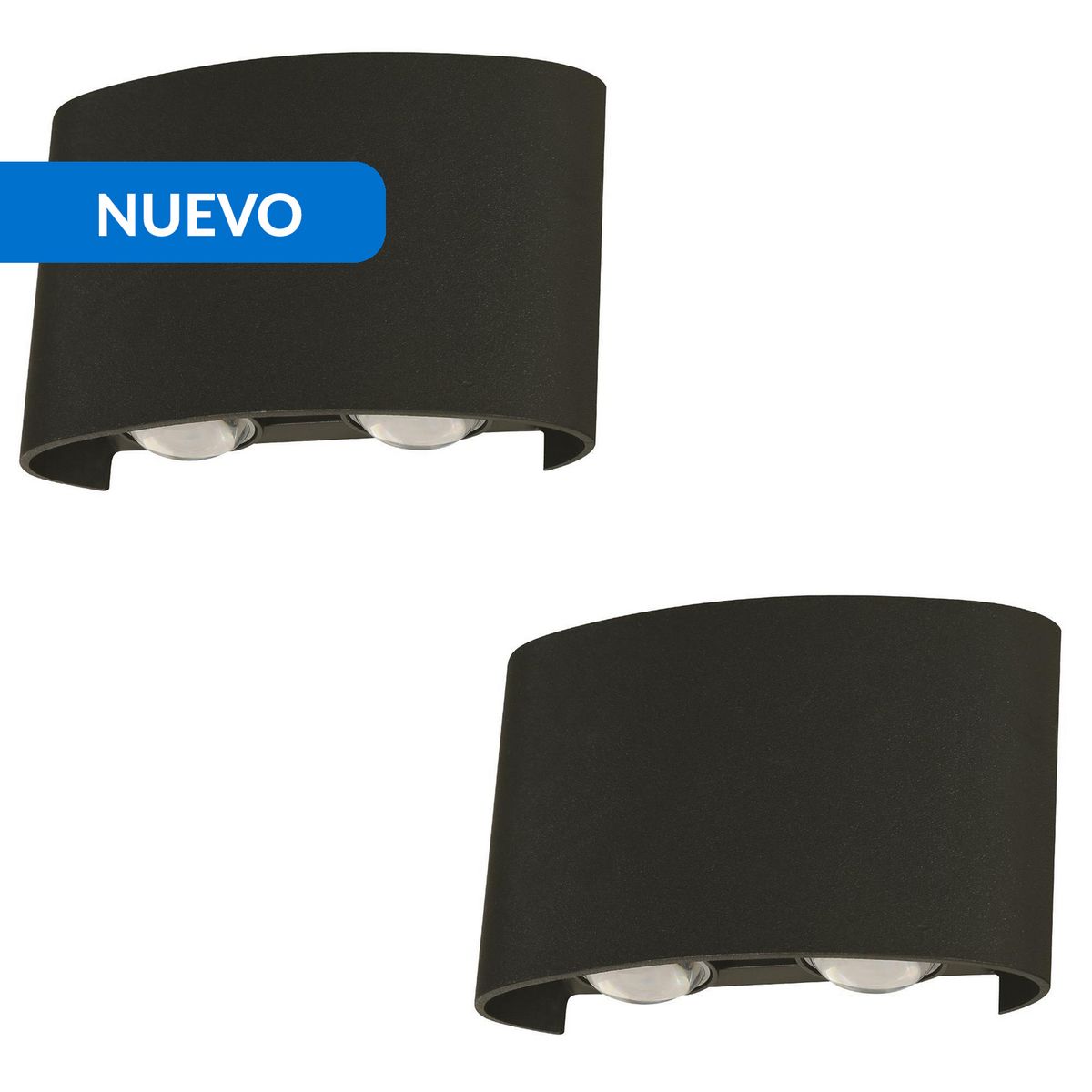 JUST HOME COLLECTION - Pack 2 Focos Led 4 W IP 44 220 lm Luz Cálida
