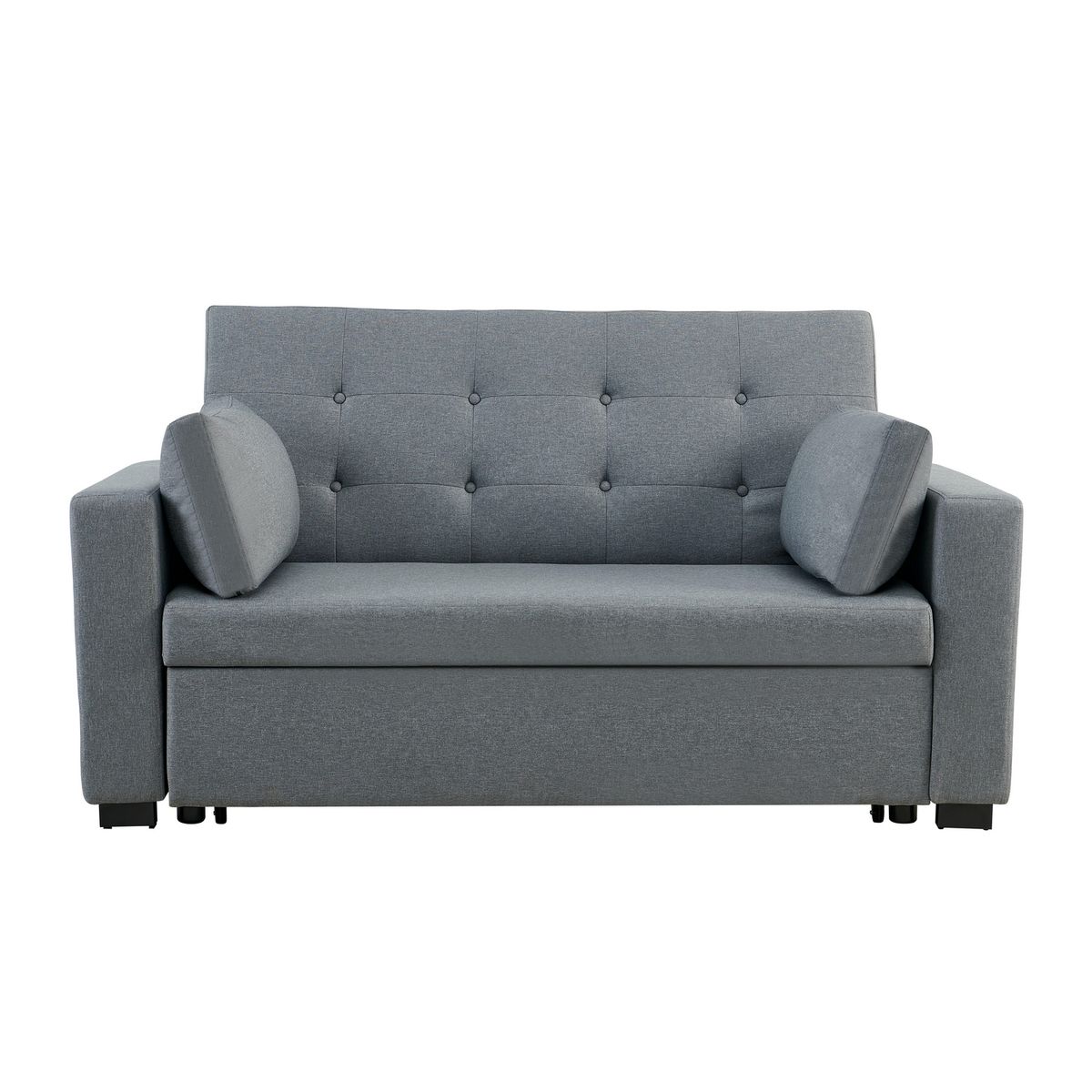 JUST HOME COLLECTION - Sofá cama Pau Gris 171x88x93 cm