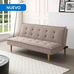 JUST HOME COLLECTION - Futón Magnus Beige 181x91x85 cm