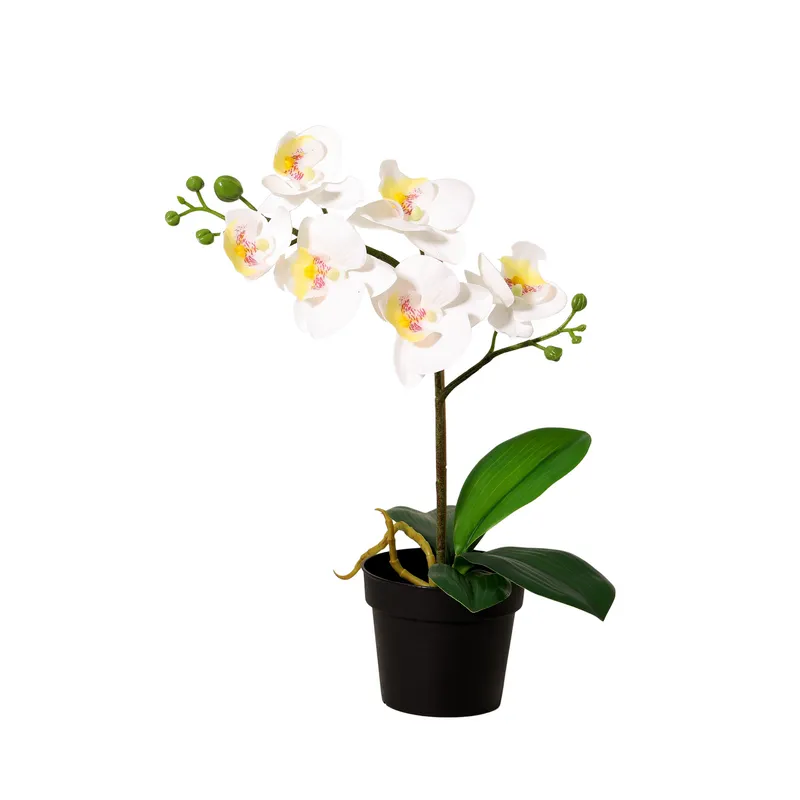 JUST HOME COLLECTION - Planta Artificial Orquídea 34 cm Rosado