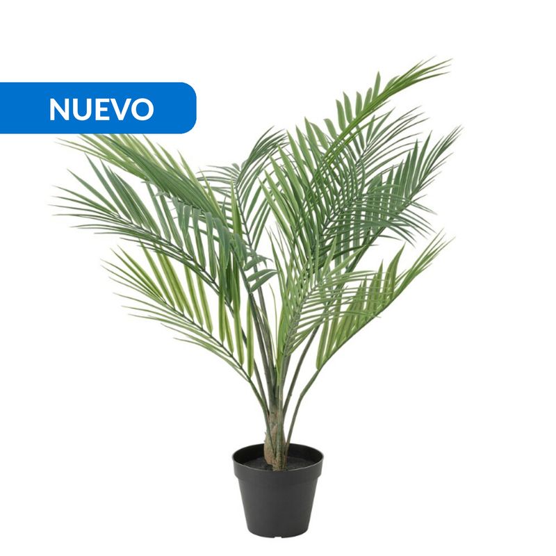 JUST HOME COLLECTION - Planta Artificial Palma 65 cm Verde