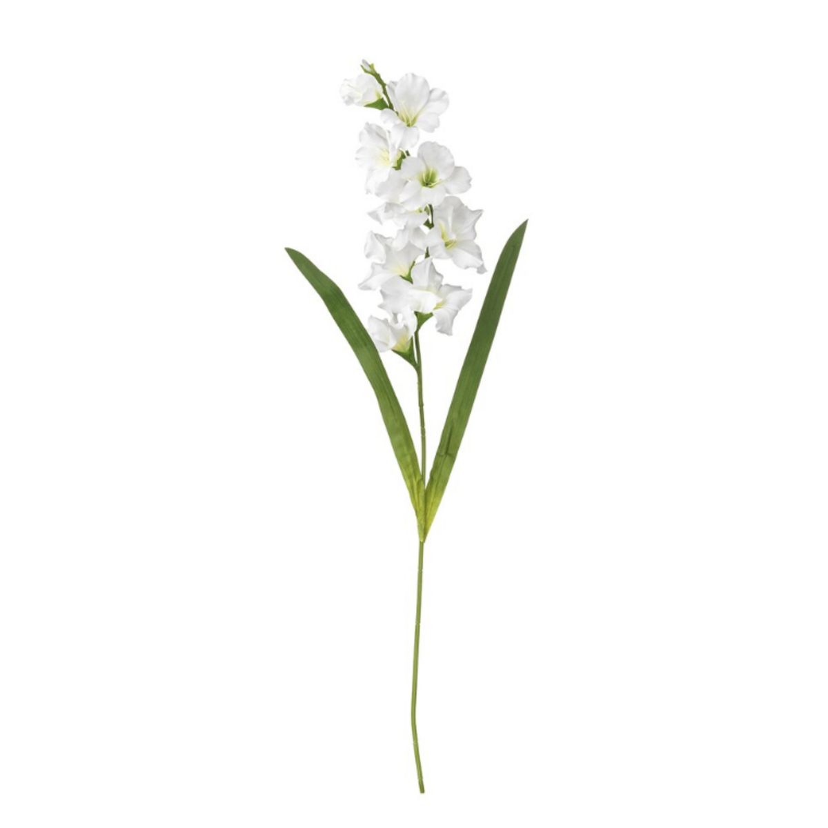 JUST HOME COLLECTION - Vara Gladiolo Artificial 100 cm Blanco
