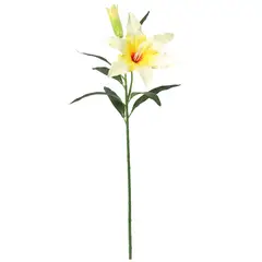JUST HOME COLLECTION - Vara Lirio Artificial 85 cm Amarillo