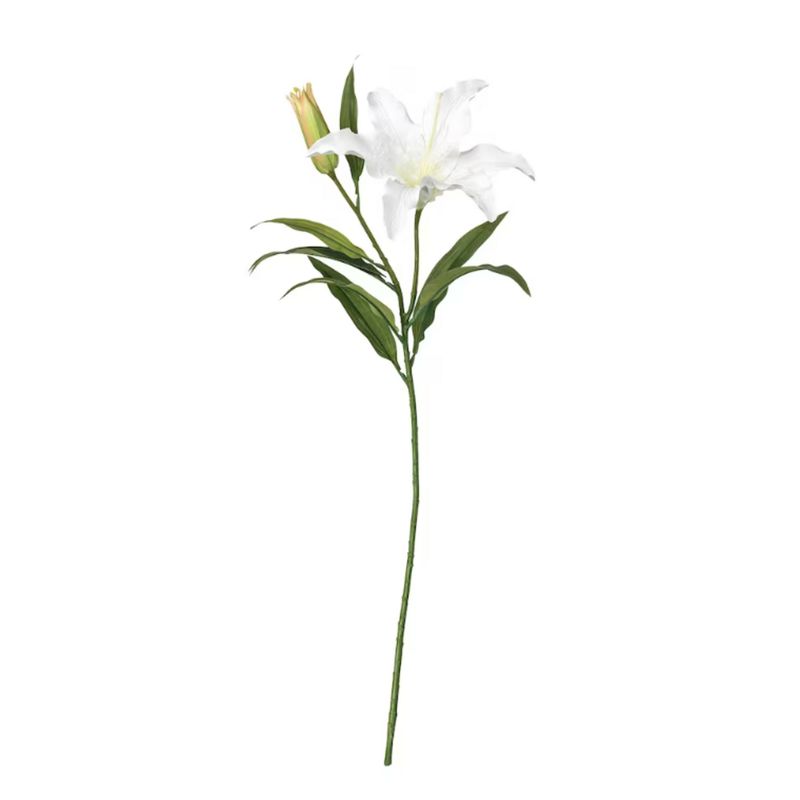 JUST HOME COLLECTION - Vara Lirio Artificial 85 cm Blanco