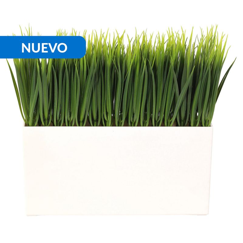 JUST HOME COLLECTION - Planta Artificial Pasto 27 cm Verde