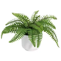 JUST HOME COLLECTION - Planta Artificial Palma 17 cm Verde
