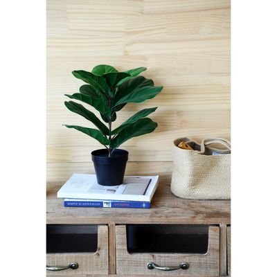 Imagen 2 del producto Planta Artificial Ficus Lyrata 40 cm Verde