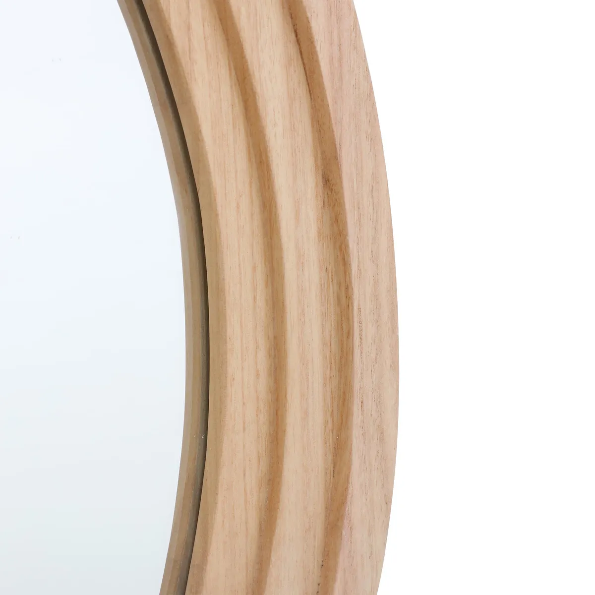 JUST HOME COLLECTION - Espejo Decorativo Forma Redonda 60x60 cm Multicolor Boho