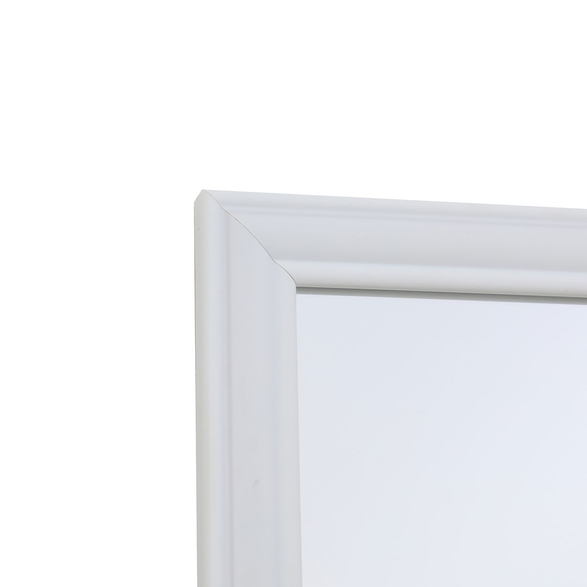 CASA BONITA - Espejo Decorativo Forma Rectangular 125x30 cm Blanco