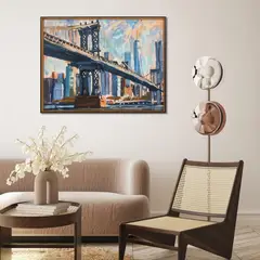 JUST HOME COLLECTION - Cuadro City 60x80 cm