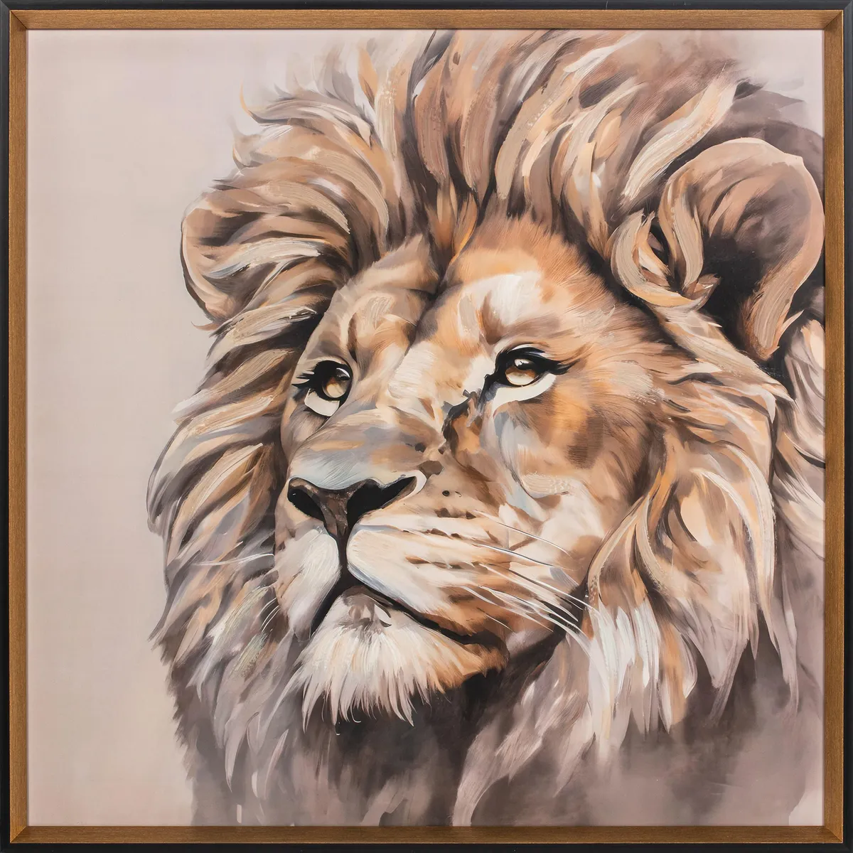 JUST HOME COLLECTION - Cuadro Fauna 60x60 cm