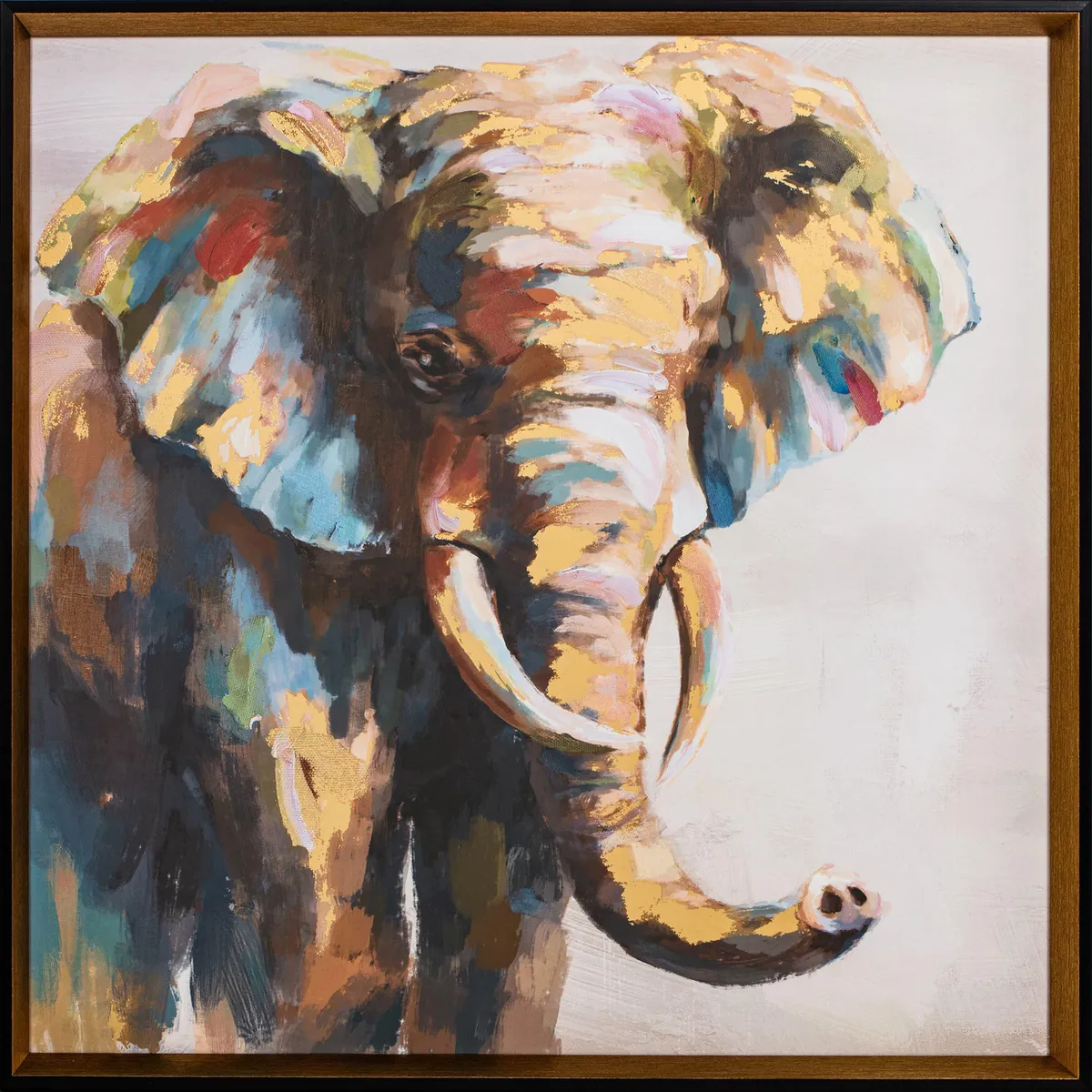 JUST HOME COLLECTION - Cuadro Fauna 60x60 cm