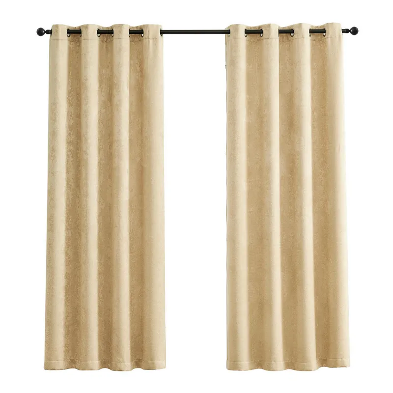 JUST HOME COLLECTION - Cortina 2 Paños 140x220 cm Beige