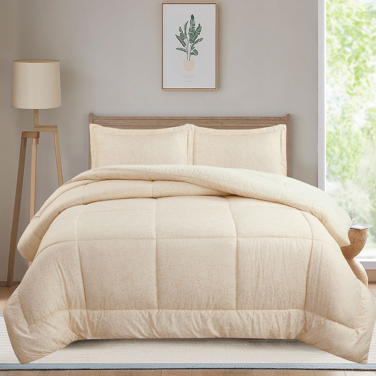 JUST HOME COLLECTION - Plumón Sherpa Beige