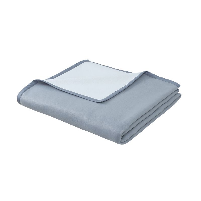 JUST HOME COLLECTION - Frazada Polar Bicolor Gris