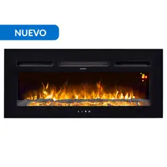 WURDEN - Chimenea Convección EF140FNR Negro