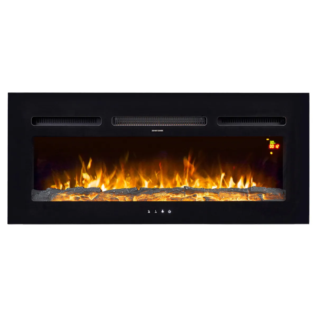 WURDEN - Chimenea Convección EF140FNR Negro