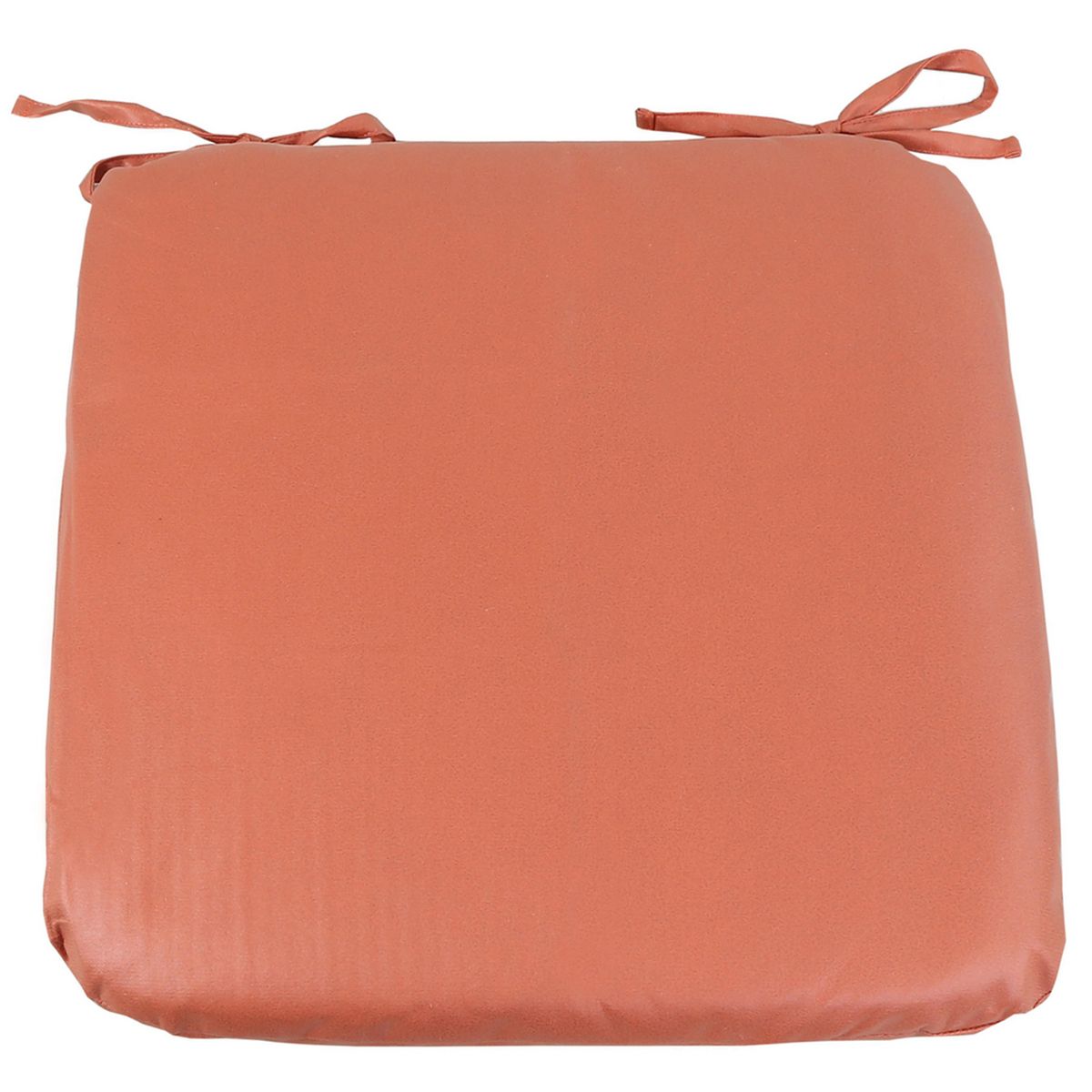 JUST HOME COLLECTION - Cojín silla con Amarras 38x38cm Terracota