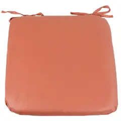 JUST HOME COLLECTION - Cojín silla con Amarras 38x38cm Terracota