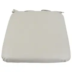 JUST HOME COLLECTION - Cojín silla con Amarras 38x38cm Crudo