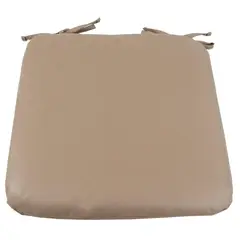 JUST HOME COLLECTION - Cojín silla con Amarras 38x38cm Taupe