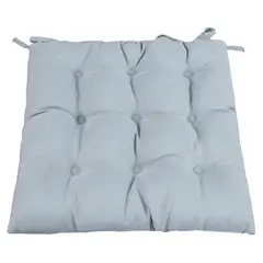 JUST HOME COLLECTION - Cojín Silla con Amarras 43x43cm Gris