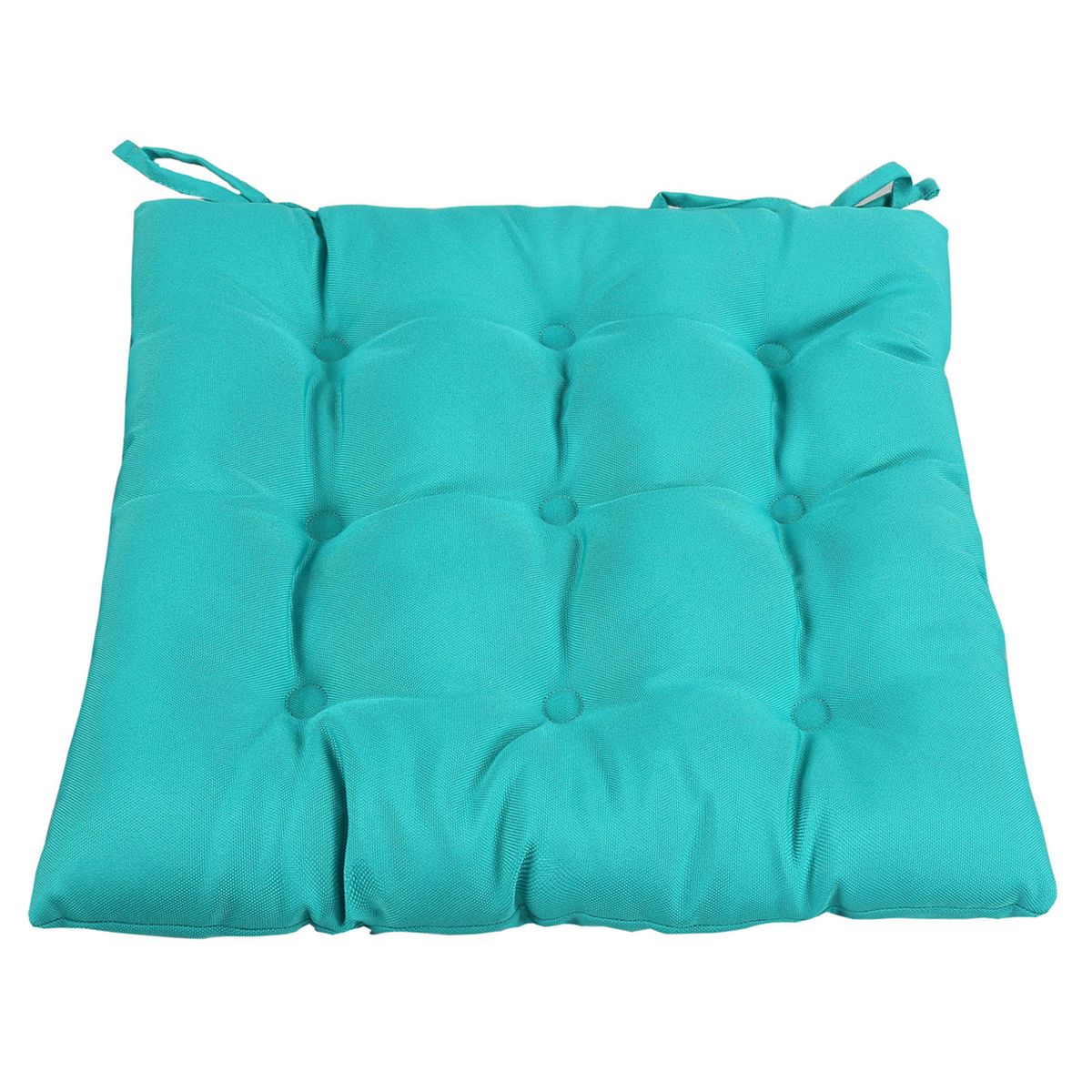 JUST HOME COLLECTION - Cojín Silla con Amarras 43x43cm Verde