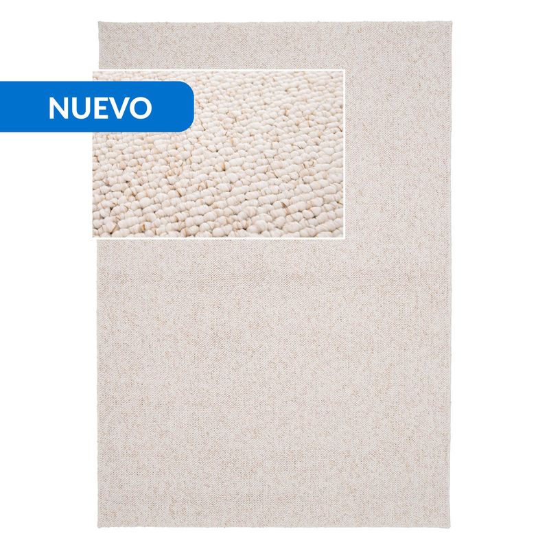 JUST HOME COLLECTION - Alfombra Pablo 160x230 cm Polipropileno Crema