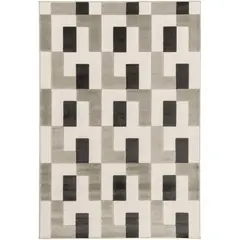 JUST HOME COLLECTION - Alfombra Brera 120x170 cm Polipropileno Gris