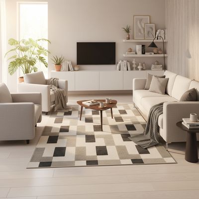 Imagen 2 del producto Alfombra Brera 120x170 cm Polipropileno Gris