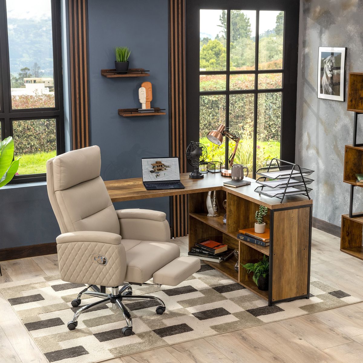 JUST HOME COLLECTION - Alfombra Living Brera Blocks 160x230cm