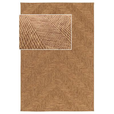 Imagen 2 del producto Alfombra Jack 120x170 cm Polipropileno Café